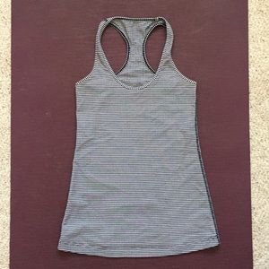Lululemon Striped Activewear Tank Top